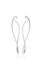 Antonini Siracusa Hopo Earrings In White Gold