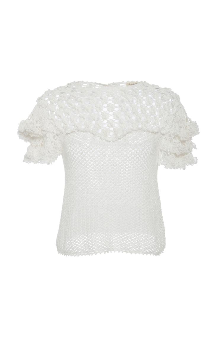 Ulla Johnson Mirella Crocheted Top