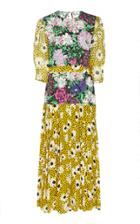 Rixo London Cozi Silk Floral Dress