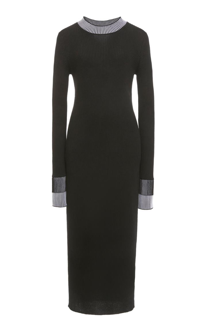 Maison Margiela Embellished Cotton-blend Midi Dress