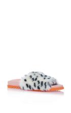 Marco De Vincenzo Faux Fur Pool Slide