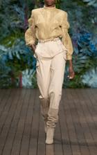 Alberta Ferretti Textured Silk-blend Jacket