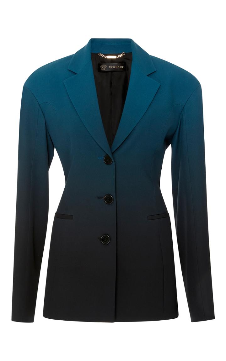 Versace Degrade Cady Blazer