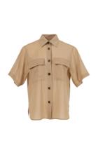 Moda Operandi Lvir Summer Wool-blend Shirt Size: S