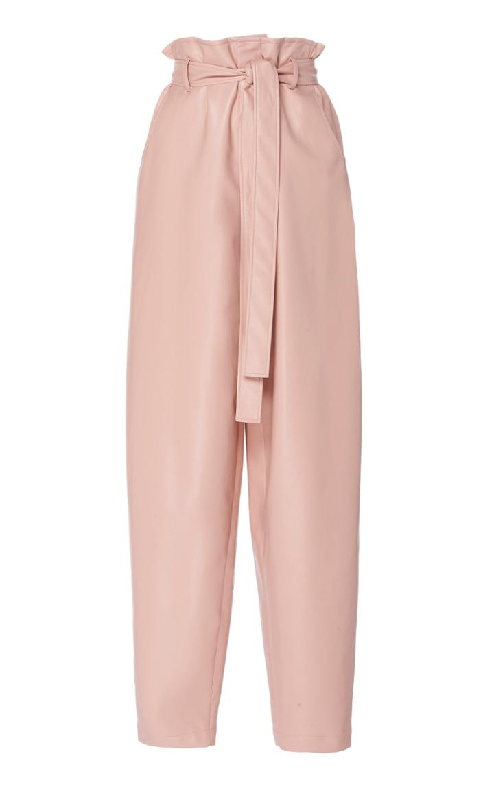 Moda Operandi Eron Sadie High-rise Paperbag Belted Pants Size: 34