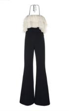 Alexis Kaiya Tiered Paneled Cady Jumpsuit