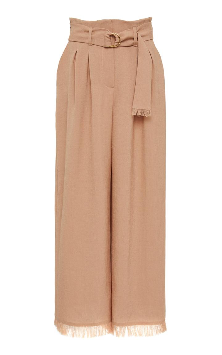 Nanushka Mason Wide Leg Fringe Pants