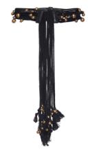 Philosophy Di Lorenzo Serafini Black Rope Beaded Belt