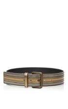 Tomas Maier Aged Metallic Belt
