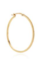 Foundrae Medium 18k Gold Hoop Earring