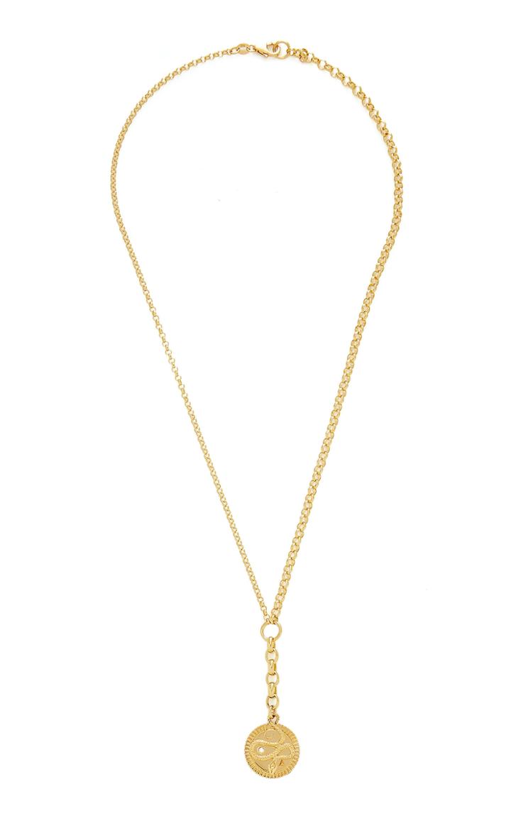 Foundrae Wholeness 18k Gold And Diamond Necklace