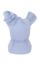 Marissa Webb Kathryn Seersucker Stripe Top