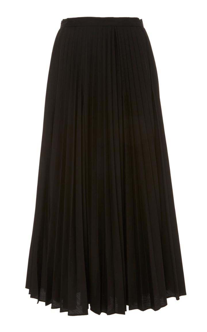 Claudia Li Pleated Accordion Skirt