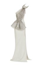 Maticevski Ophrys One Shoulder Diamondites Gown