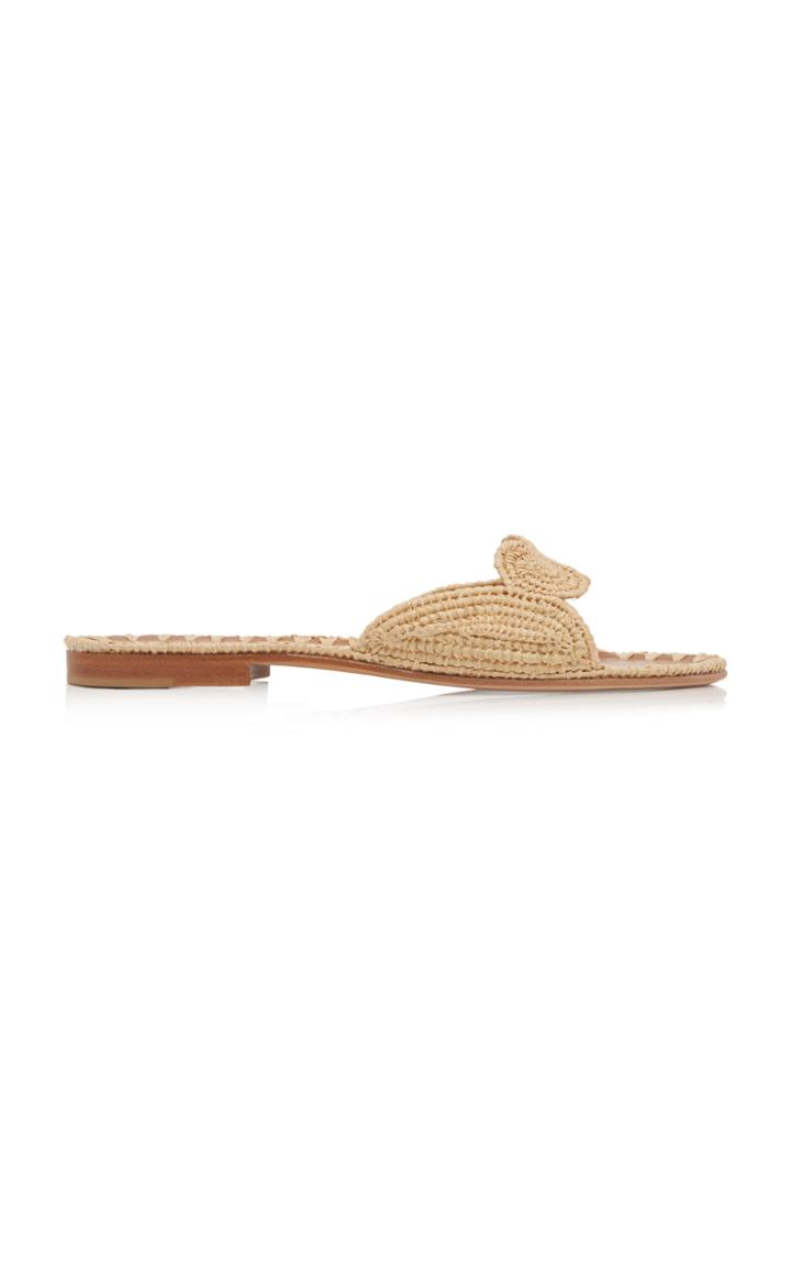 Carrie Forbes Naima Raffia Sandals Size: 36