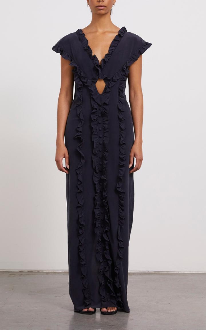 Moda Operandi Joslin Lana Silk Maxi Dress