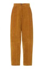 Moda Operandi Etro High-rise Tapered Suede Pants