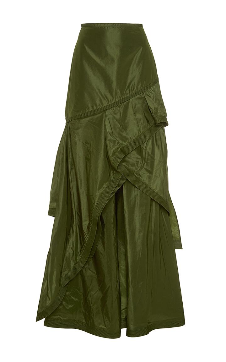Johanna Ortiz Guaduas Tiered Long Skirt