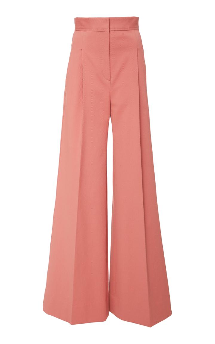 J. Mendel High Waisted Wide Leg Pant