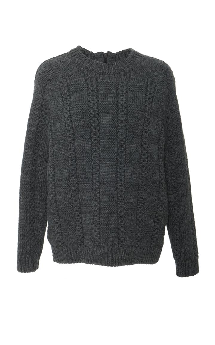 Red Valentino Wool Knit Bow Sweater