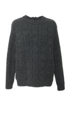 Red Valentino Wool Knit Bow Sweater