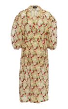 Simone Rocha Lace Tulle Double Breasted Coat