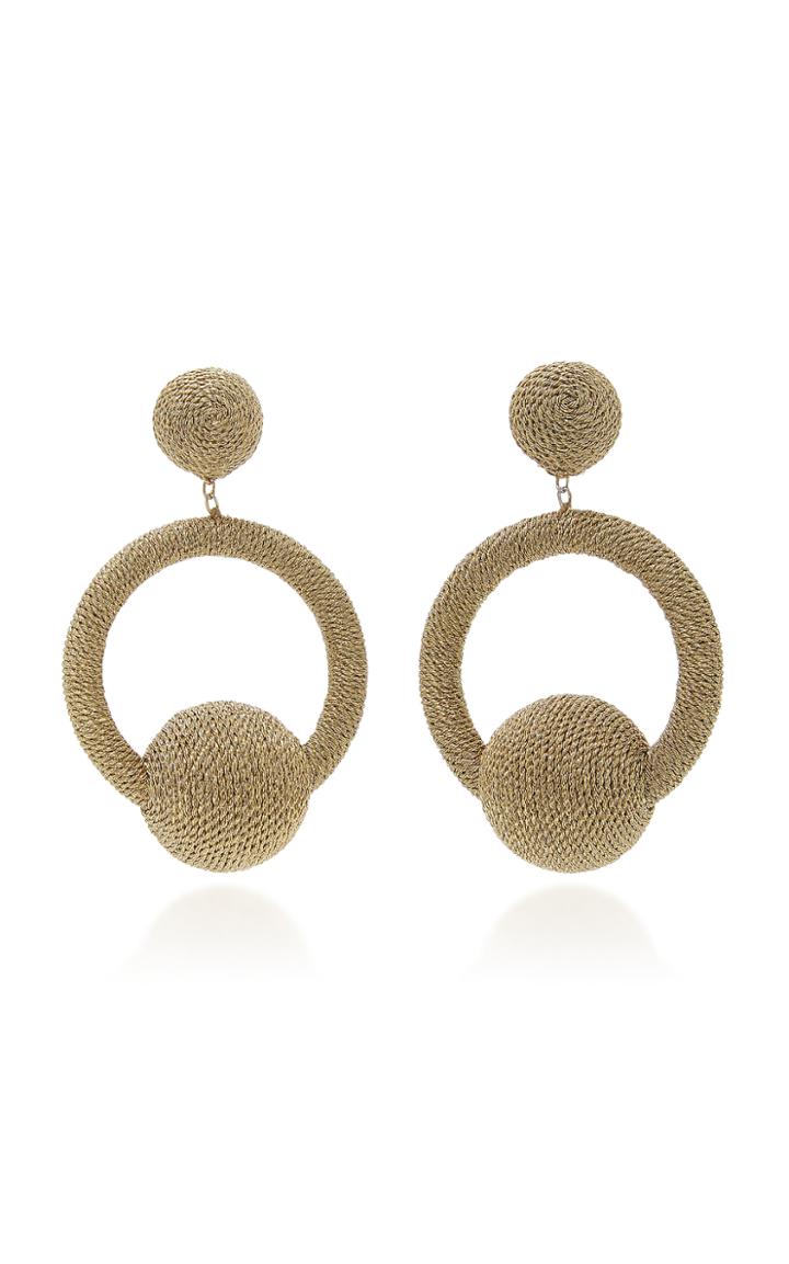 Rebecca De Ravenel India La La Hoop Earrings