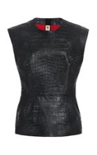 Marni Embossed Leather Tank Top