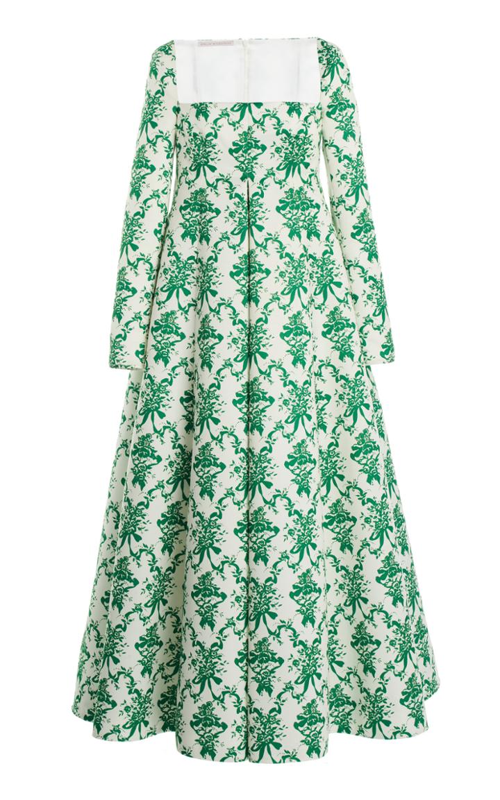 Moda Operandi Emilia Wickstead Tessa Printed Crepe Dress