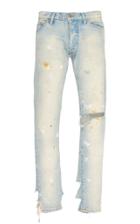Rhude Distressed Blue Denim Jeans