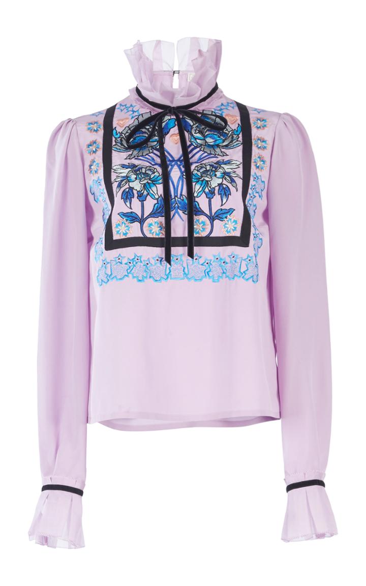 Temperley London Imperium Silk Top