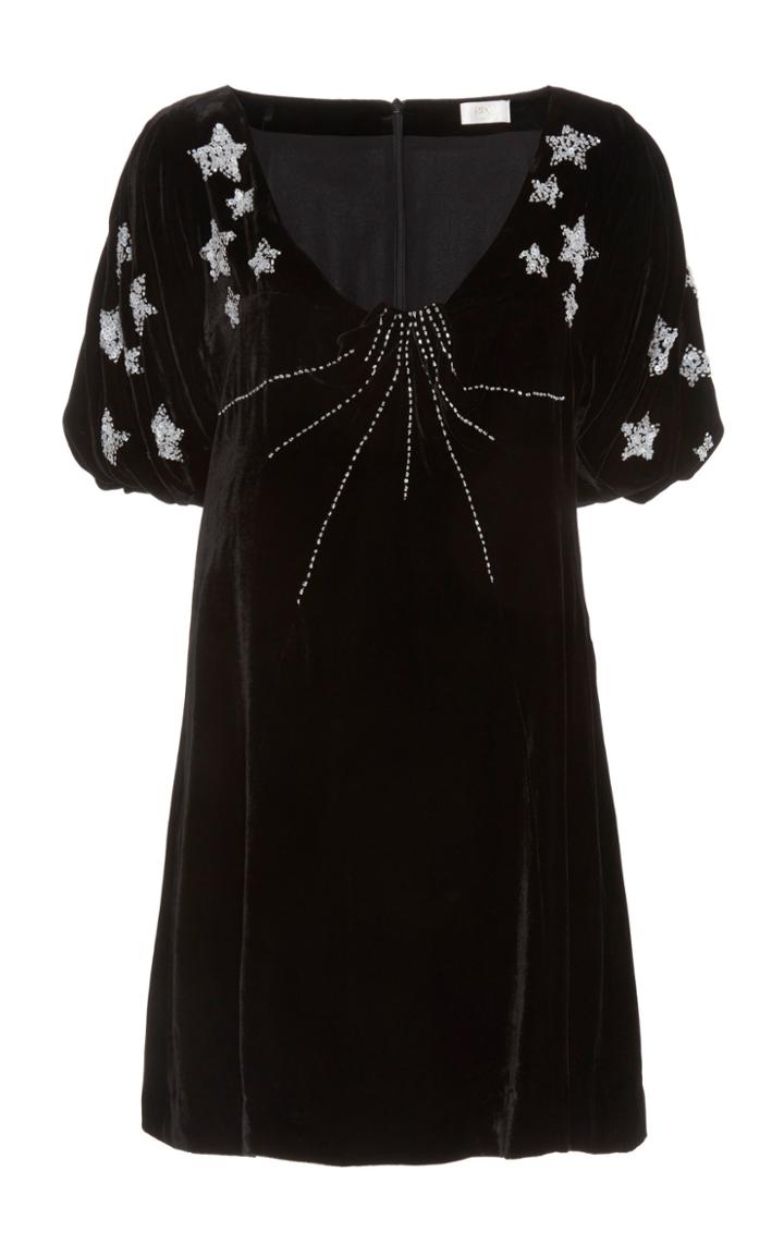 Rixo London Bambi Velvet Dress