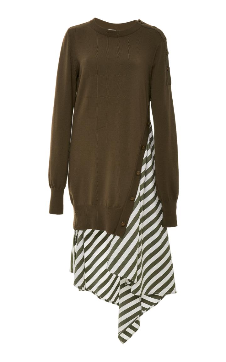 Monse Striped Knit Dress