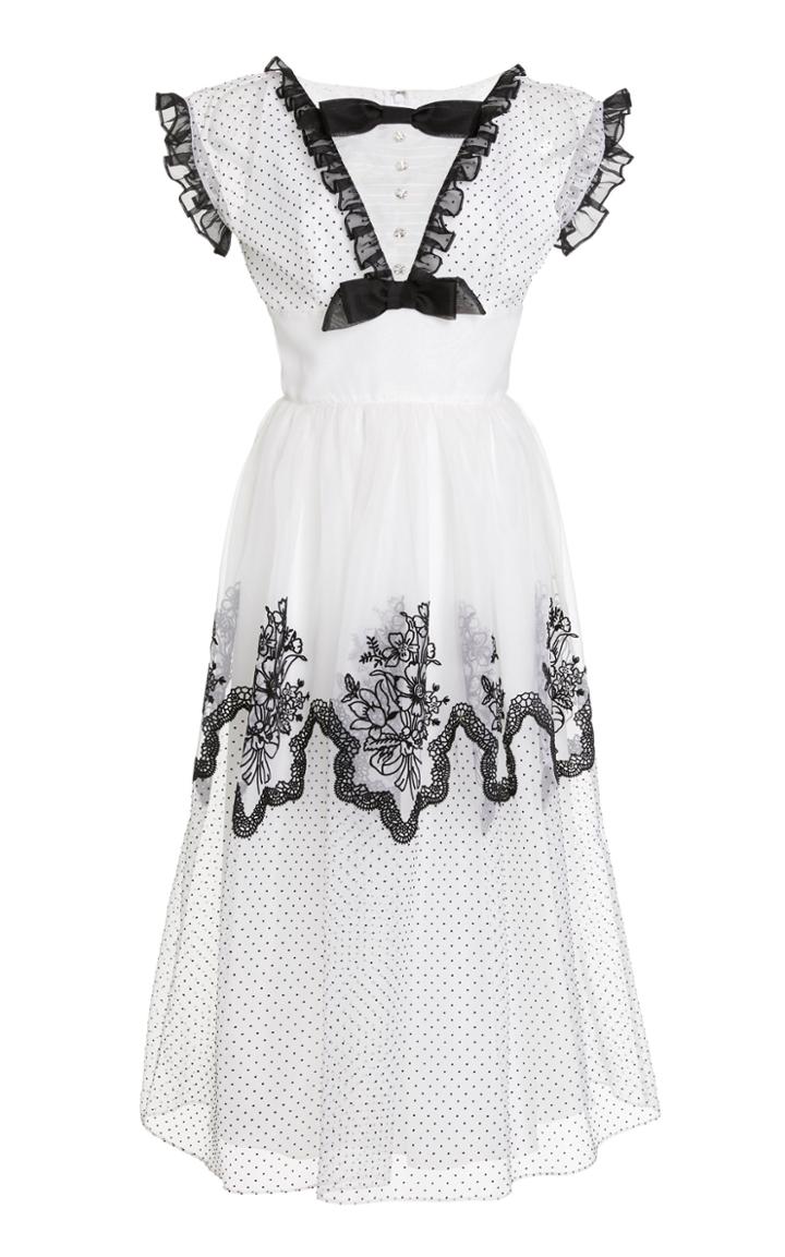 Moda Operandi Rodarte Ruffled Silk-organza Gown