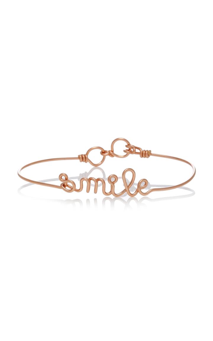 Atelier Paulin Smile 14k Rose-gold Bracelet