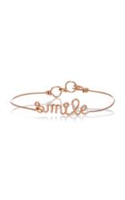 Atelier Paulin Smile 14k Rose-gold Bracelet
