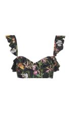 Moda Operandi Agua By Agua Bendita Margot Flore Bikini Top Size: Xs