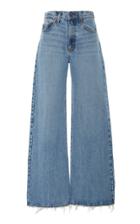 Nobody Denim Skylar High-rise Wide-leg Jeans