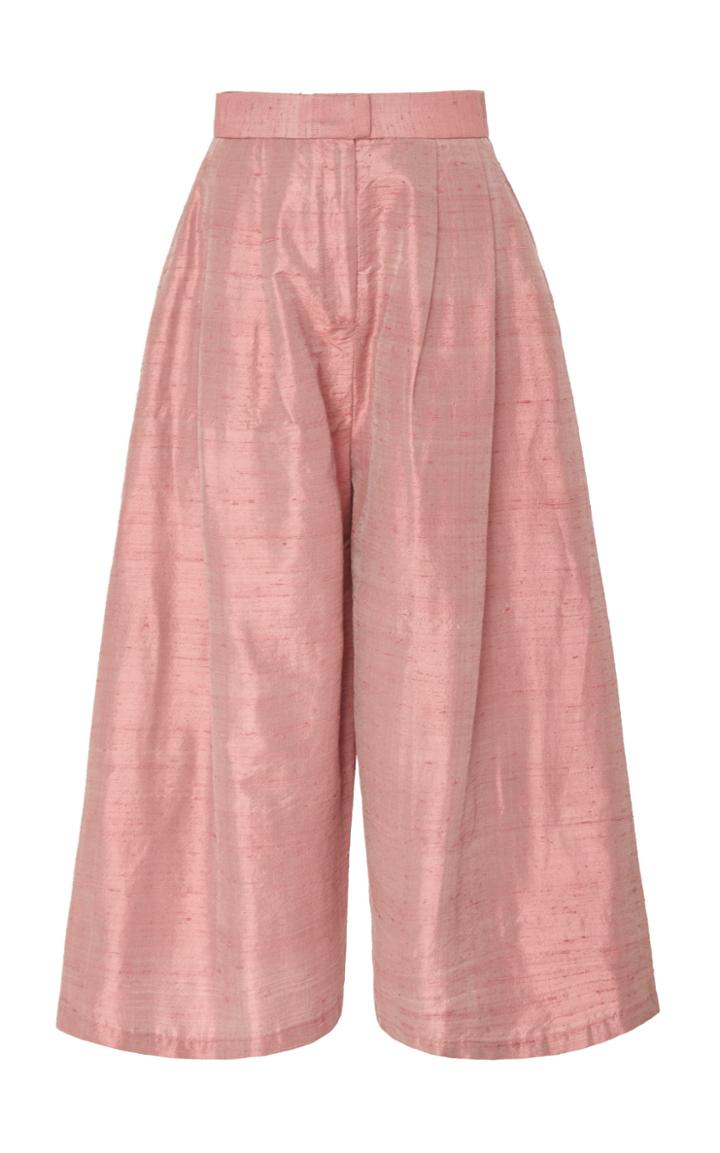 Christine Alcalay Silk Wide-leg Culotte