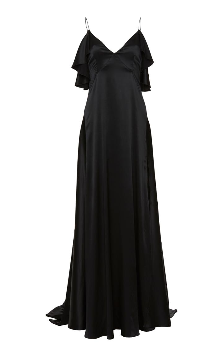 Blumarine Open Shoulder Gown