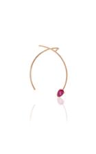 Kim Mee Hye Single Ruby Blossom Earring