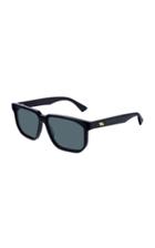 Bottega Veneta Solid Square-frame Acetate Sunglasses