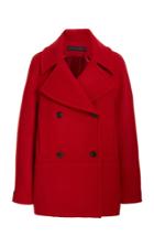 Moda Operandi Martin Grant Wool Double-breasted Pea Jacket
