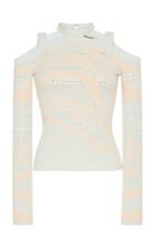 Roberto Cavalli Cold Shoulder Sweater