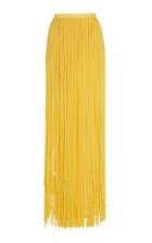 Elie Saab Long Skirt With Fringes