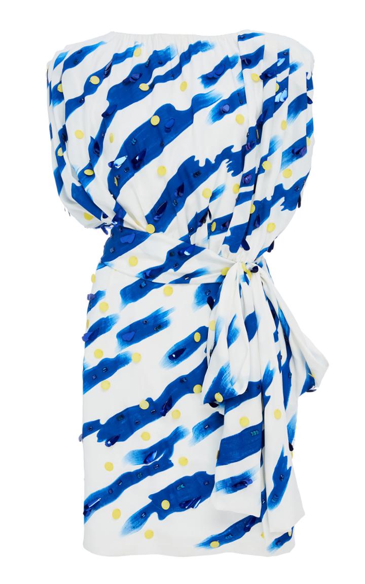 Moschino Embellished Cady Dress