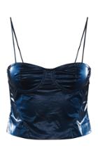 Moda Operandi Rotate Nina Coated-shell Corsage Top