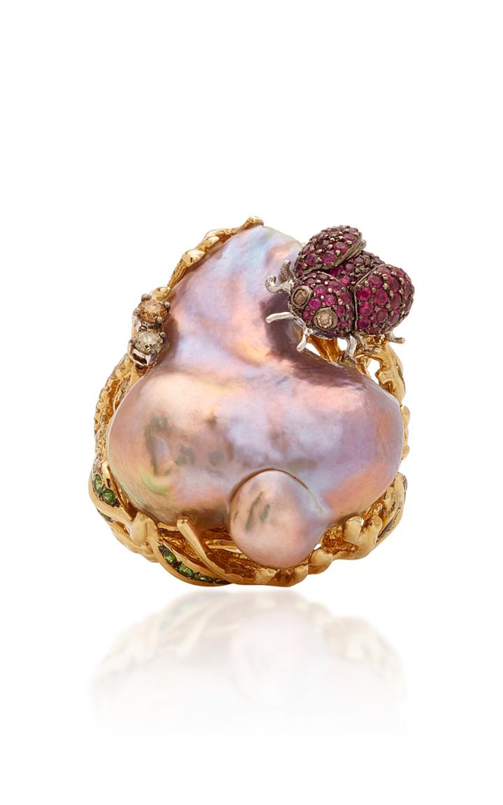 Wendy Yue Fancy Diamond Ring Size: 6.75
