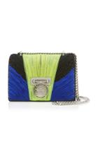 Balmain Small Rainbow Flap Box Bag