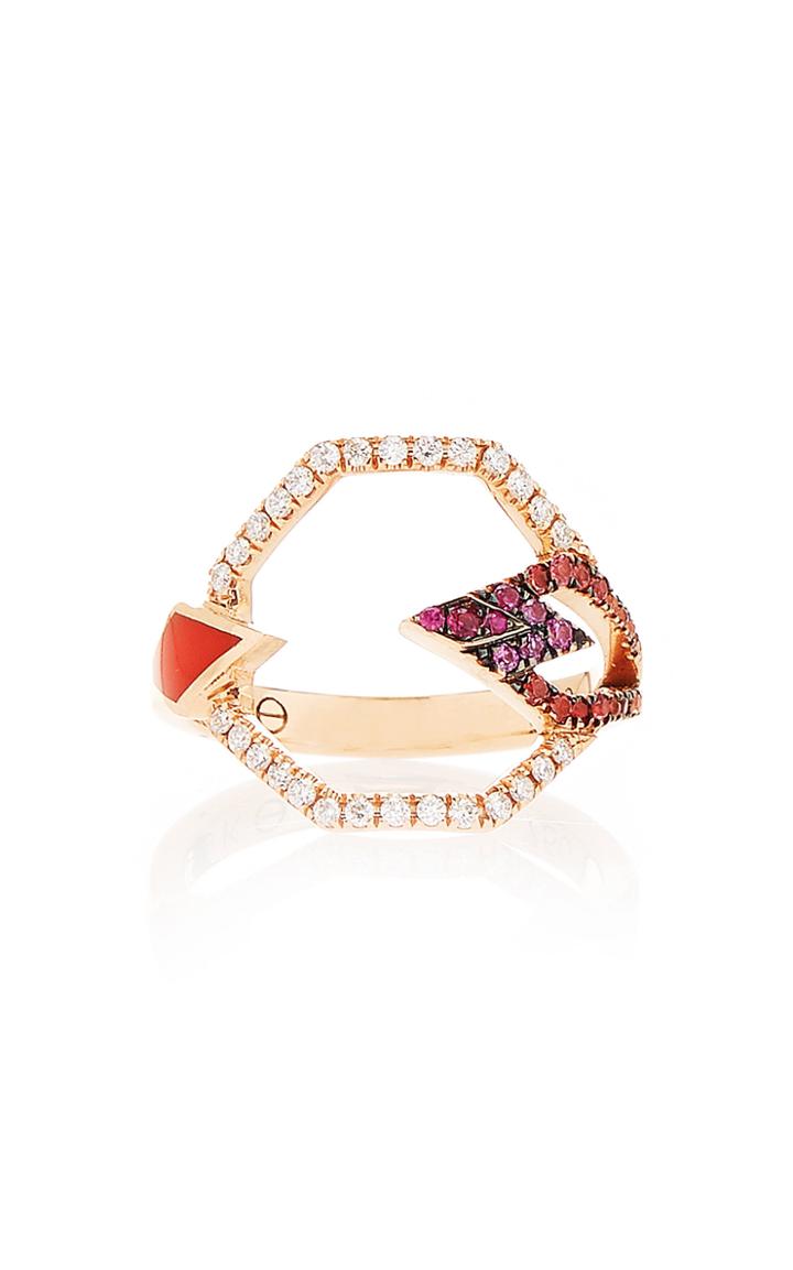 Ele Karela Tiara Multi-stone Ring